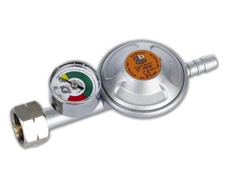 REDUKTOR GAZ.NISKIEGO CIŚ.Z ZAWOREM BEZP IECZEŃSTWA+MANOMETR.