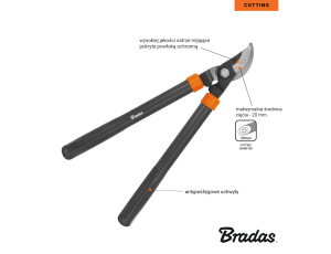 SEKATOR DO GAŁĘZI V-SERIES-P OSTRZE MIJAJĄCE 20mm - image 2