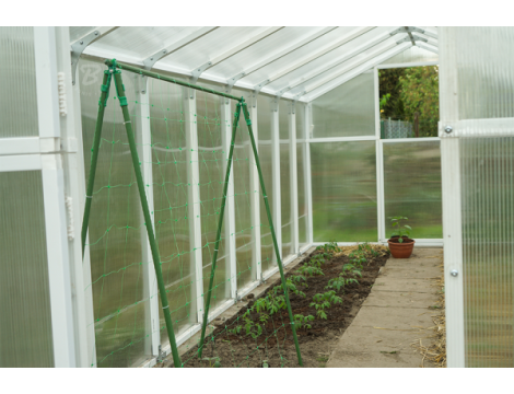 SIATKA PODPORA DO ROŚLIN PNĄCYCH PLANT NET 2x10m - 3