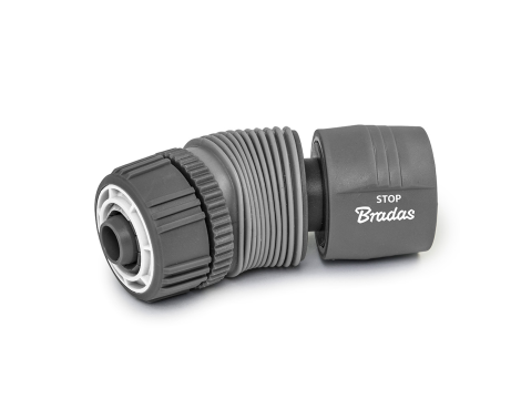 SZYBKOZŁĄCZE 1/2" Z REGULACJĄ KĄTA - STOP /WHITE LINE SOFT