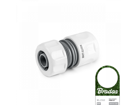 SZYBKOZŁĄCZE 3/4" POWER JET /WHITE LINE