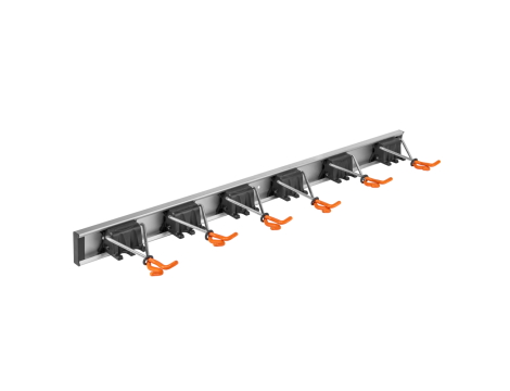 WIESZAK NA NARZĘDZIA 6 UCHWYTÓW / 12 NA NYPEL