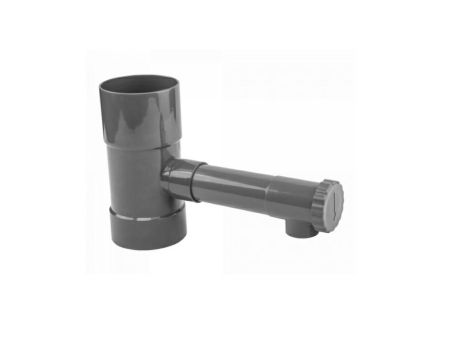 ZBIERACZ / ŁAPACZ WODY DESZCZOWEJ  80mm Z ZAWOREM