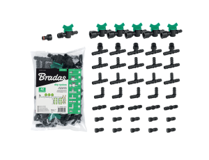 ZESTAW AKCESORIÓW DO LINII KROPLUJĄCEJ 16mm  /42szt.