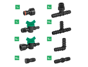 ZESTAW AKCESORIÓW DO LINII KROPLUJĄCEJ 16mm  /42szt. - image 2