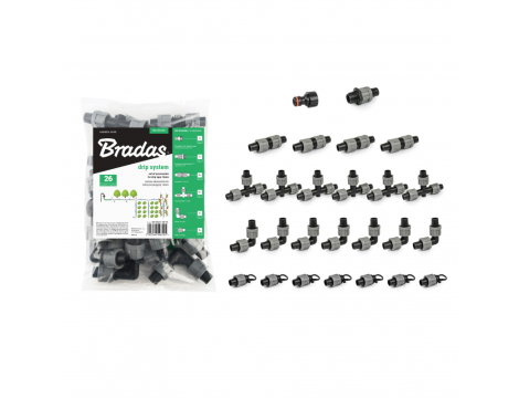 ZESTAW AKCESORIÓW DO TAŚMY KROPLUJĄCEJ 16mm  /26szt.