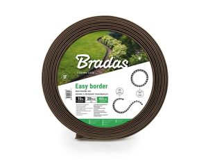 ZESTAW OBRZEŻY TRAWNIKOWYCH 40mm EASY BORDER BRĄZOWE