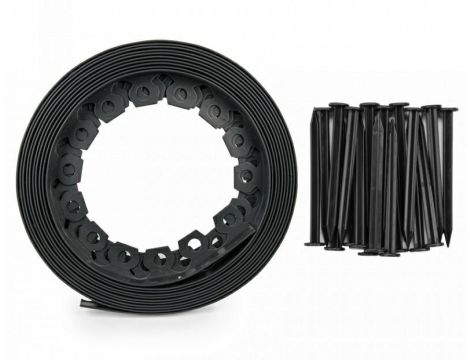 ZESTAW OBRZEŻY TRAWNIKOWYCH 40mm EASY BORDER CZARNE - 2