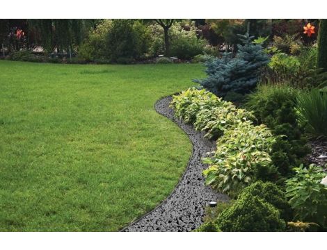 ZESTAW OBRZEŻY TRAWNIKOWYCH 40mm EASY BORDER GRAFITOWE - 4