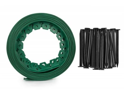 ZESTAW OBRZEŻY TRAWNIKOWYCH 40mm EASY BORDER ZIELONE - 2