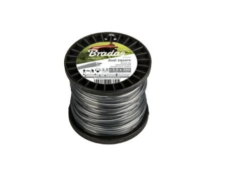 ŻYŁKA TNĄCA RIPPER DUAL 100 M*2,0 KWADR. SZPULA