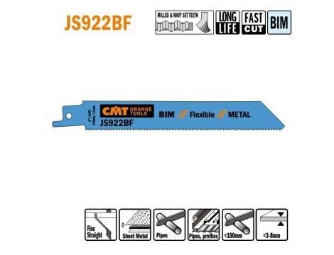 CMT BRZESZCZOT JS922BF-5 L = 150I = 130 H = 19 K = 0,90 TS = 1,8