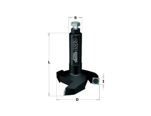 CMT FREZ HM D=60 I=12 L=80 Z=3 DO PLANOWANIA / PŁASZCZYZN