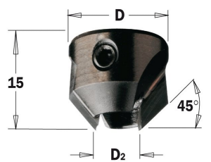 CMT GZYMKA HW D3=7 D=16 RH ....