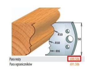 CMT NOŻE HSS 50x4mm    690.506 .