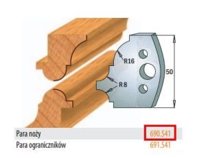 CMT NOŻE HSS 50x4mm    690.541 .