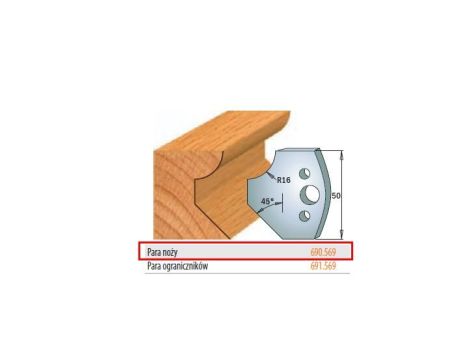 CMT NOŻE HSS 50x4mm    690.569 ...