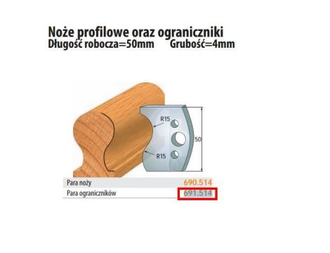 CMT OGRANICZNIKI 50mm   691.514 .