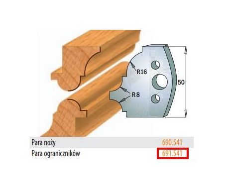CMT OGRANICZNIKI 50mm   691.541 .