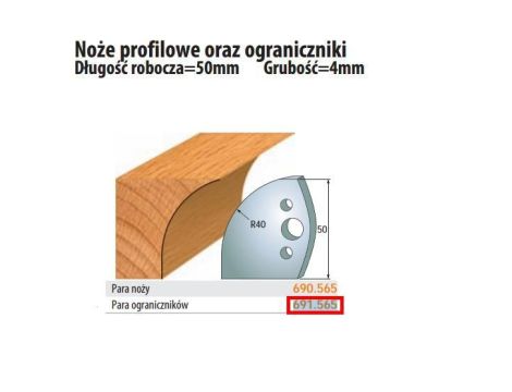 CMT OGRANICZNIKI 50mm   691.565 .