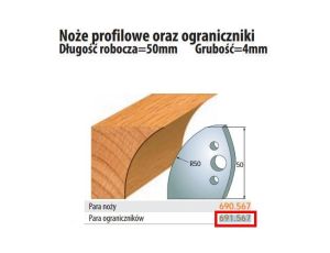 CMT OGRANICZNIKI 50mm   691.567 .