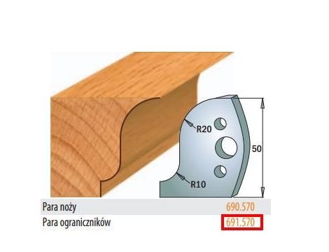 CMT OGRANICZNIKI 50mm   691.570 .