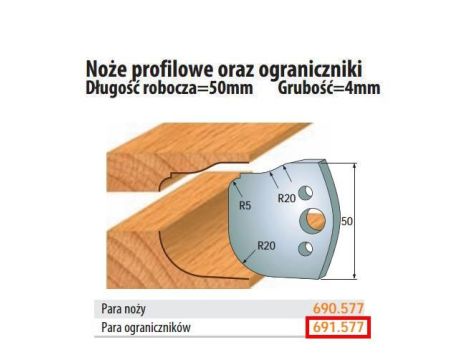 CMT OGRANICZNIKI 50mm   691.577 .