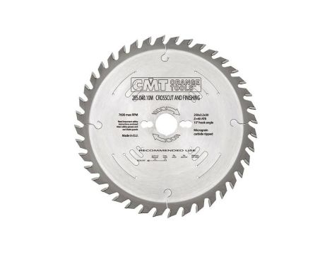 CMT PIŁA HM 254x30x60N K=2,4/1,8