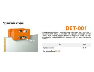 CMT PRZECINARKA DO KRAWĘDZI OBUSTRONNA .