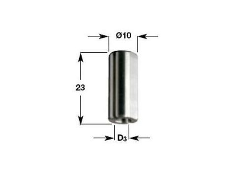 CMT UCHWYT D3=2,5 L=23 S=10 ...