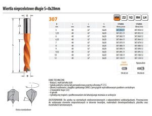 CMT WIERTŁO HW NP D=5 I=40 L=67,5 S=8x20 ...