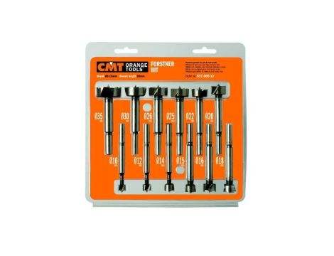 CMT WIERTŁO PUSZKOWE kpl.12szt. D=10-12-14-15-16-18-20-22-25-26-30-35
