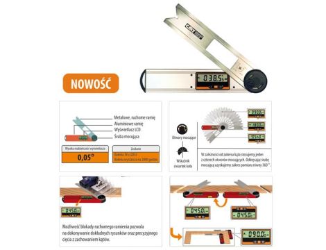 CMT WSKAŹNIK KĄTÓW CYFROWY * - 2