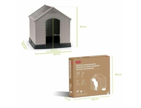 CURVER BUDA DLA PSA GRAFIT 95x99x99cm