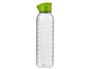 CURVER BUTELKA DOTS 0,45L TRANSPARENTNY/ ZIELONY
