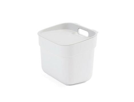CURVER KOSZ DO SEGREGACJI ŚMIECI  5L  /BIAŁY/ JASNY SZARY