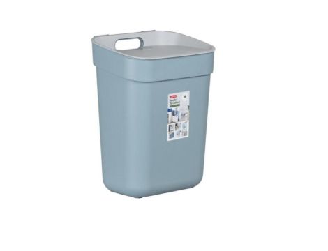 CURVER KOSZ DO SEGREGACJI ŚMIECI 10L  /SZAROBŁĘKITNY/ JASNY SZARY
