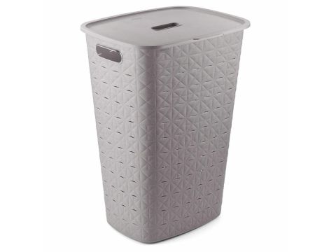 CURVER KOSZ NA BIELIZNĘ BEŻOWY SOFTEX 56L...