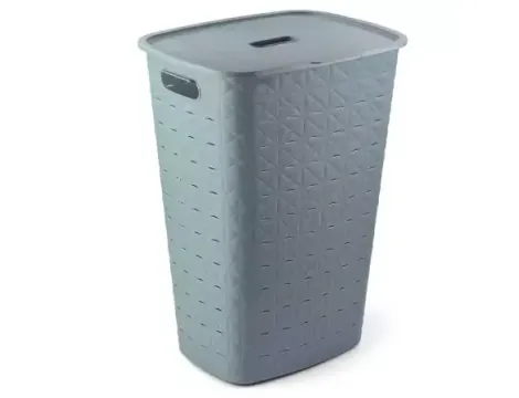 CURVER KOSZ NA BIELIZNĘ CIEMNY SZARY SOFTEX 56L