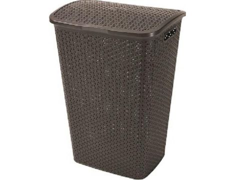 CURVER KOSZ NA BIELIZNĘ MY STYLE 55L/CIEMNY BRĄZ