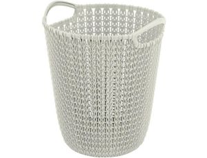 CURVER KOSZ NA PAPIER KNIT 7L  /KREMOWY