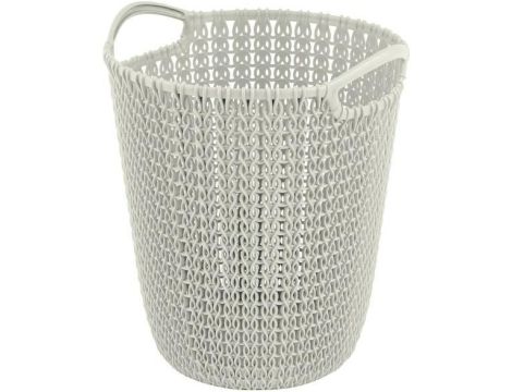 CURVER KOSZ NA PAPIER KNIT 7L  /KREMOWY