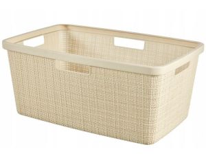 CURVER KOSZ NA PRANIE 46L  /PUDROWY RÓŻ