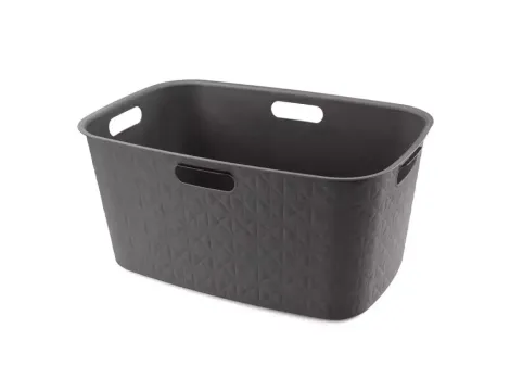 CURVER KOSZ NA PRANIE CIEMNY SZARY SOFTEX 45L