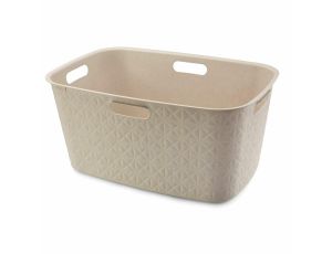 CURVER KOSZ NA PRANIE KREMOWY SOFTEX 45L