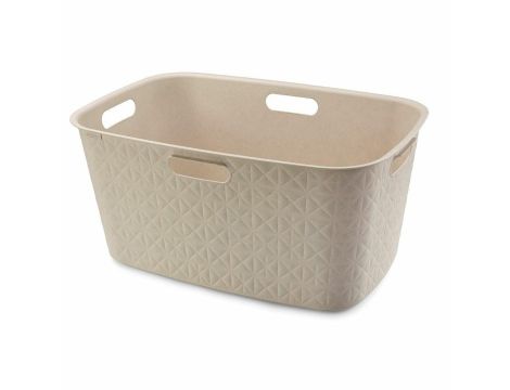 CURVER KOSZ NA PRANIE KREMOWY SOFTEX 45L