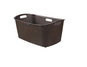 CURVER KOSZ NA PRANIE MY STYLE 47L /CIEMNY BRĄZ