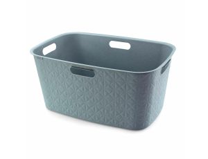 CURVER KOSZ NA PRANIE TURKUSOWY SOFTEX 45L