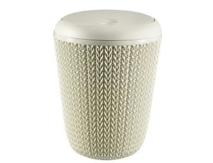 CURVER KOSZ NA ŚMIECI 6L KNIT 7L/KREMOWY