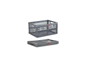 CURVER KOSZ SKŁADANY   /SREBRNY